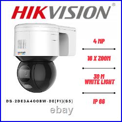 Hikvision Ptz 4mp Acusense Colour Pan & Tilt, Mini Ptz Ip Camera, 3-inch Colorvu