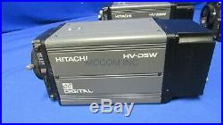 Hitachi HV-D5W Digital Color Camera Qty 4 with digital out AS IS/ Parts