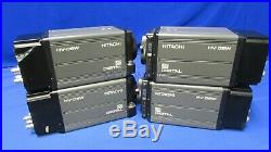 Hitachi HV-D5W Digital Color Camera Qty 4 with digital out AS IS/ Parts