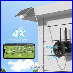 IeGeek Outdoor 3G/4G LTE Cellular Security Camera with SIM Card Battery CCTV Cam