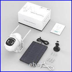 IeGeek Outdoor 4G Solar Security Camera 360°Wireless PTZ Battery CCTV System UK