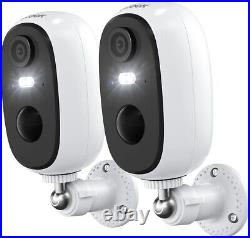 IeGeek Outdoor WiFi Security Camera Home Wireless Battery Powered CCTV System UK