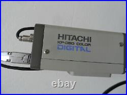 Inspection System WithHitachi KP-D50 Color Digital Camera, Fostec Fiber Optics