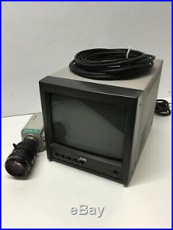 JVC TM-A9U Color 9 Video Editing Monitor with Digital Inspection Security Camera