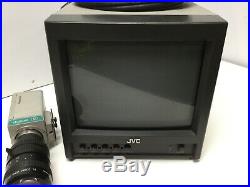 JVC TM-A9U Color 9 Video Editing Monitor with Digital Inspection Security Camera