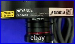 Keyence CV-H500C Color 5 Mega Digital Camera with stand and light
