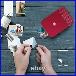 Kodak Smile Instant Digital Pop Open Bluetooth Mini Printer, iOS/Android App