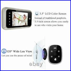 LCD Colored Screen Electronic Doors Bell Viewer IR Night Digital Door Camera New
