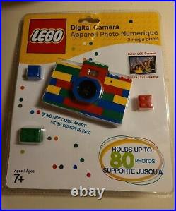 LEGO Bricks 3MP Digital Camera Build-in Flash Color LCD Screen USB Cable