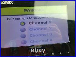 Lorex Sd Live Monitor Plus Four Cameras. Wl2930 Mc2731 Digital Color