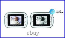 Motorola MBP41 Digital VIDEO & SOUND Baby Monitor 2.8 Inch COLOUR LCD Screen VGC
