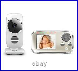 Motorola MBP483 DIGITAL VIDEO BABY MONITOR 2.8 Colour LCD Display IR CAMERA VGC