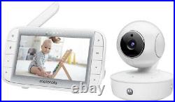 Motorola MBP50A Twin Digital 5 Inch Colour Video Baby Monitor with 2 Cameras