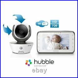 Motorola MBP854 CONNECT Digital COLOUR Zoom Video BABY MONITOR WiFi iOS Android