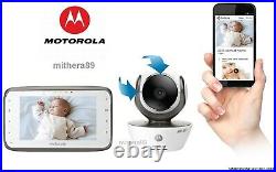 Motorola MBP854 CONNECT Digital COLOUR Zoom Video BABY MONITOR Wi-Fi iOS Android