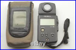 NEAR MINT+++ Minolta Color Meter III F with Case Strap from JAPAN #0095