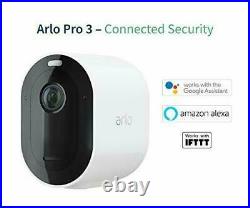 NEW Arlo Pro3 2K HDR Smart Home Security 2 Cameras CCTV Wireless FREE P&P