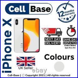 NEW Re- SEALED Apple iPhone X 64GB 256GB All Colours Unlocked Smartphone IN BOX