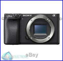 New Sony Alpha A6400 ILCE-6400 Mirrorless Digital Camera Body Black Color