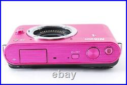 Nikon 1 J2 Pink Color Digital Camera body Excellent++ from Japan F/S