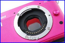 Nikon 1 J2 Pink Color Digital Camera body Excellent from Japan F/S