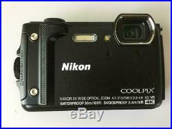 Nikon Coolpix W300 Digital Camera Black Color Japan
