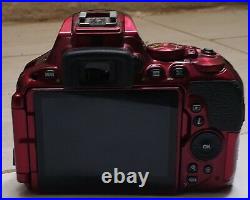 Nikon D5500 Digital Camera red wine color N1405