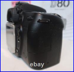 Nikon D D80 10.2MP Digital SLR Camera Black (Body only)