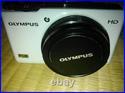 Olympus Digital Camera XZ 1 F1.8 1 color White Used From Japan