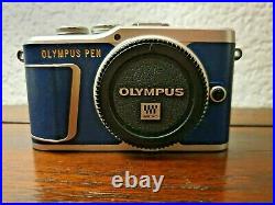 Olympus Pen EPL9 Digital Camera Denim Blue (rare colour)