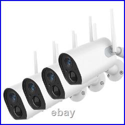Outdoor 1080P Wireless Security Camera ondoor Home WiFi Battery CCTV System UK