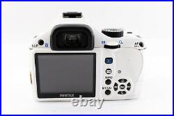 PENTAX K-x 12.4MP Digital SLR Camera White Color withTwo Lens Set Excellent++ F/S