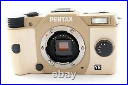 PENTAX Q10 12.4MP Digital Camera Only One Order Color Cream Yellow Tested #7567