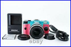 PENTAX Q10 12.4MP Digital Camera rare color with 02 SMC 5-15mm Exc++ From JAPAN