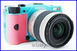 PENTAX Q10 12.4MP Digital Camera rare color with 02 SMC 5-15mm Exc++ From JAPAN