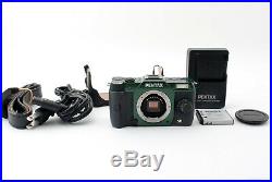 PENTAX Q Q7 12.4 MP Digital Camera Green Rare Color with Battery Charger Strap etc