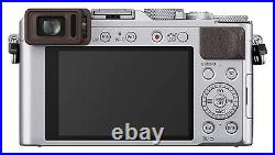 Panasonic LUMIX DMC-LX100 Digital Camera 4K Compact Camera Color Silver