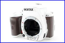 Pentax K-r 12.4MP Digital SLR Camera White Brown Order color Body Shot850