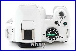Pentax K-r 12.4MP Digital SLR Camera White Brown Order color Body Shot850