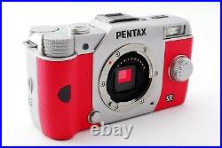 Pentax Q10 12.4MP Digital Camera Fire Red Body Order Color withBox Near Mint #7694