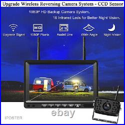Real Digital Wireless 7 Monitor+1080P Sony CCD Color Reversing Camera 50m Kit