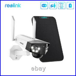 Reolink Duo Dual Lens 4MP Outdoor WiFi Battery Security Camera Color NightVision
