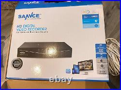 SANNCE 5IN1 8CH 1080N DVR White 720P 1MP CCTV Home + 1TB HDD STORAGE + 8 CAMERAS
