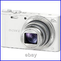SONY Cyber-Shot DSC-WX350 Digital Camera 20x Optical Zoom 3 Colors Fast NEW