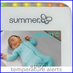 SUMMER INFANT Side by Side 2.0 BABY MONITOR Digital 5 Screen TWO CAMERAS Video