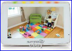 SUMMER Wide View 2.0 Baby Monitor DIGITAL 5' Screen COLOUR VIDEO Zoom Camera VGC