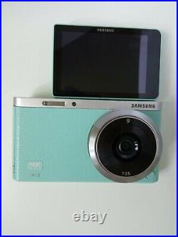Samsung NX Mini 20.9MP Digital Camera Mint color (ED 9mm Lenses) Box