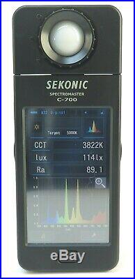 Sekonic C-700 SpectroMaster Spectrometer Color Control Tool