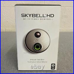 Silver Skybell HD WiFi Doorbell Camera, SH02300SL, 1080p, Color Night Vision