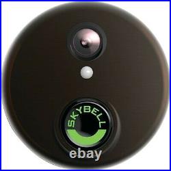 Skybell ADC-VDB102 HD WiFi Color Night Vision Doorbell Camera, Bronze Open Box